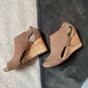 Nude Wedges/Heels